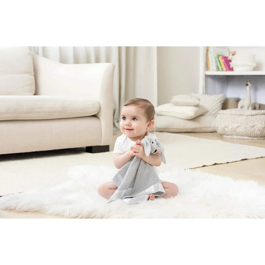 Aden + Anais Grey Muslin Comforter