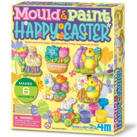 4M Happy Easter Mould & Paint Craft Kit