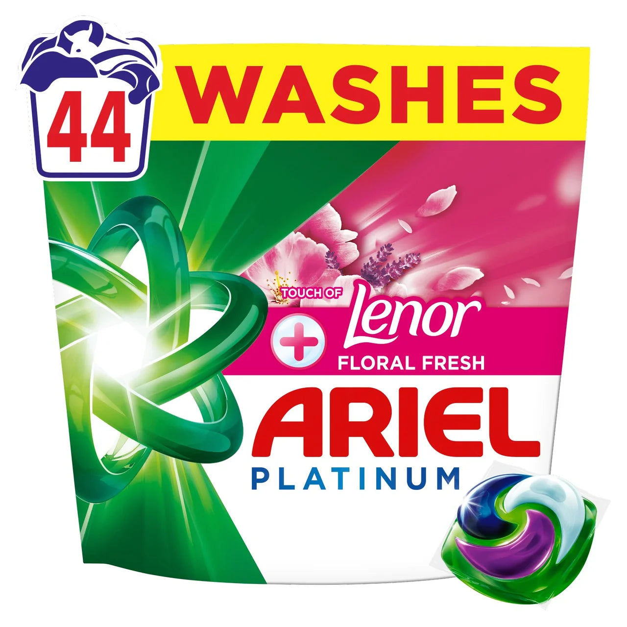Ariel with Lenor Pods Washing Capsules 44 Washes