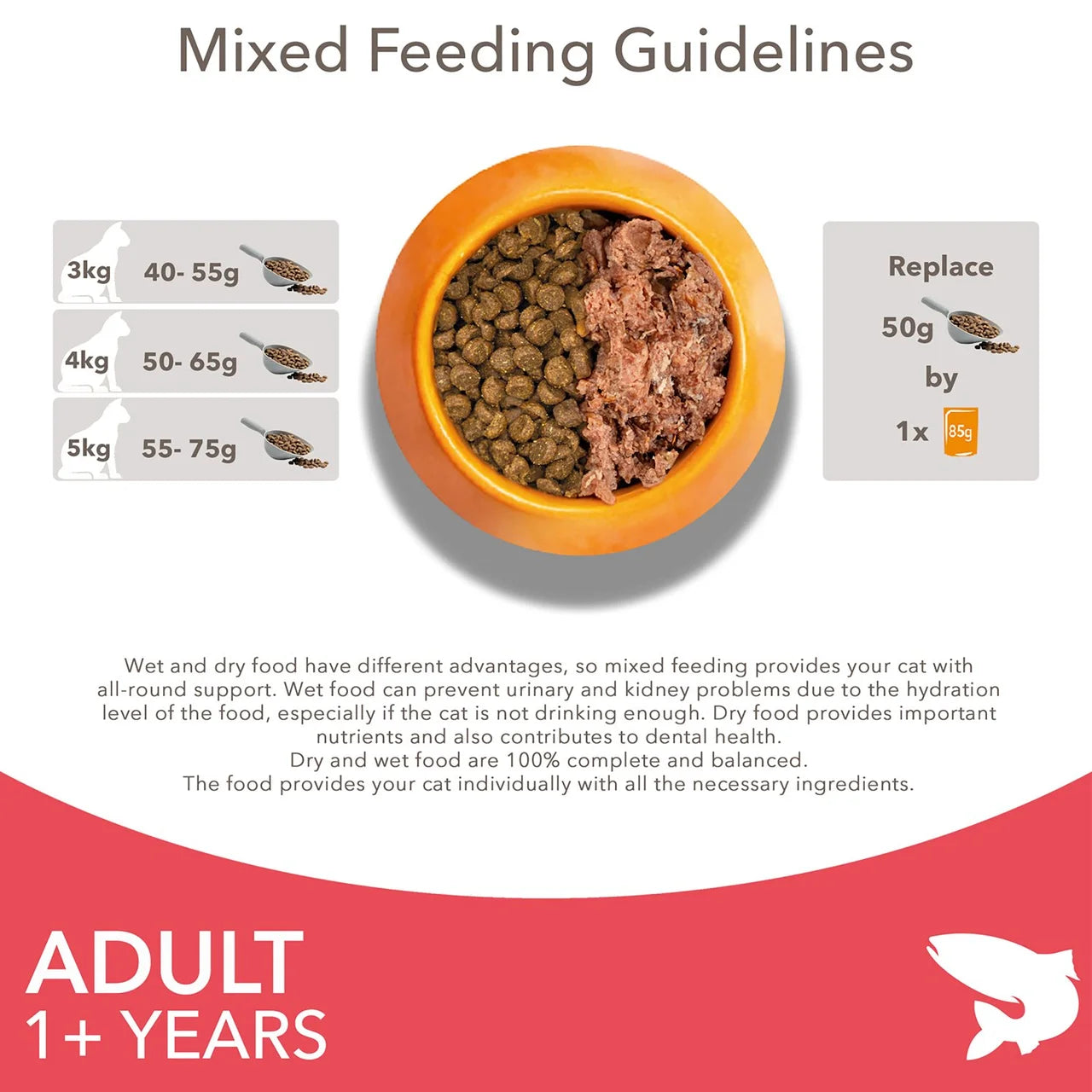 IAMS Advanced Nutrition Adult Cat Food With Salmon 800g