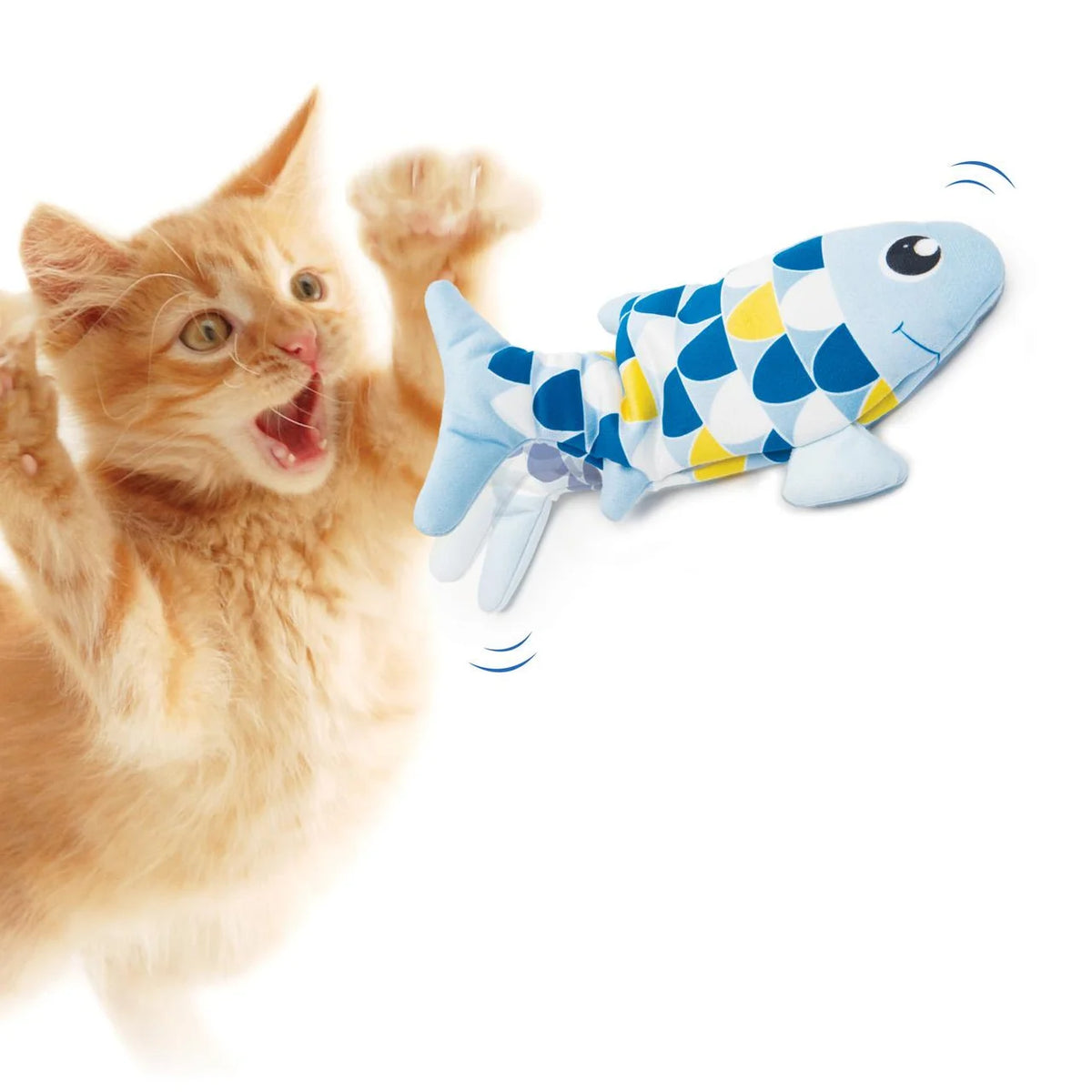 Catit Groovy Mini Fish Blue