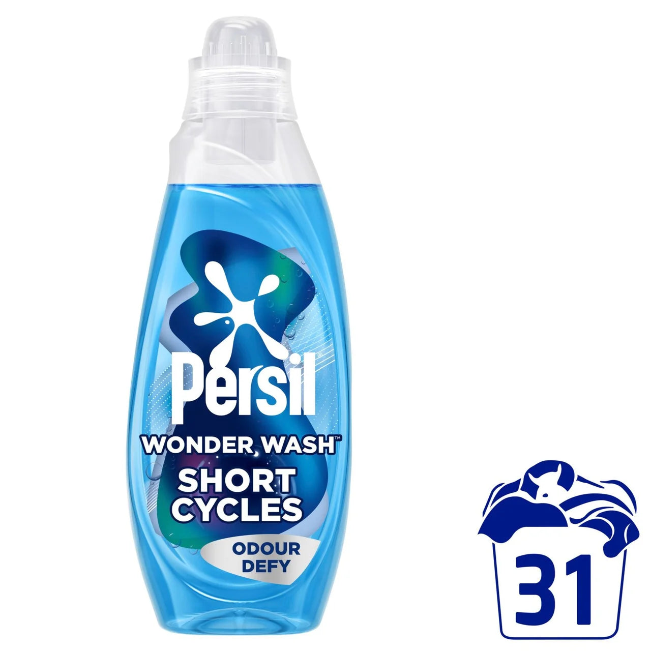 Persil Wonder Wash Odour Defy Laundry Detergent 31 Wash 837ml