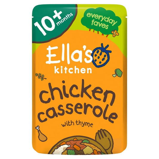 Ella's Kitchen Chicken & Rice Casserole Baby Food Pouch 10+ Months 190g