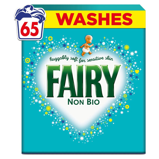 Fairy Non Bio Washing Powder for Sensitive Skin 65 Washes 3250g