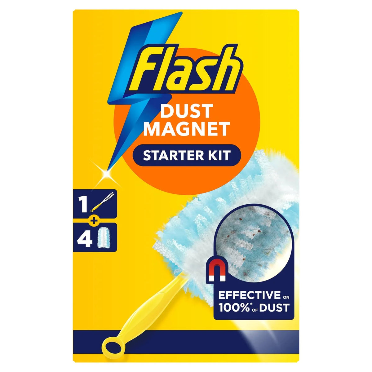 Flash Duster Starter Kit + 4ct Refill