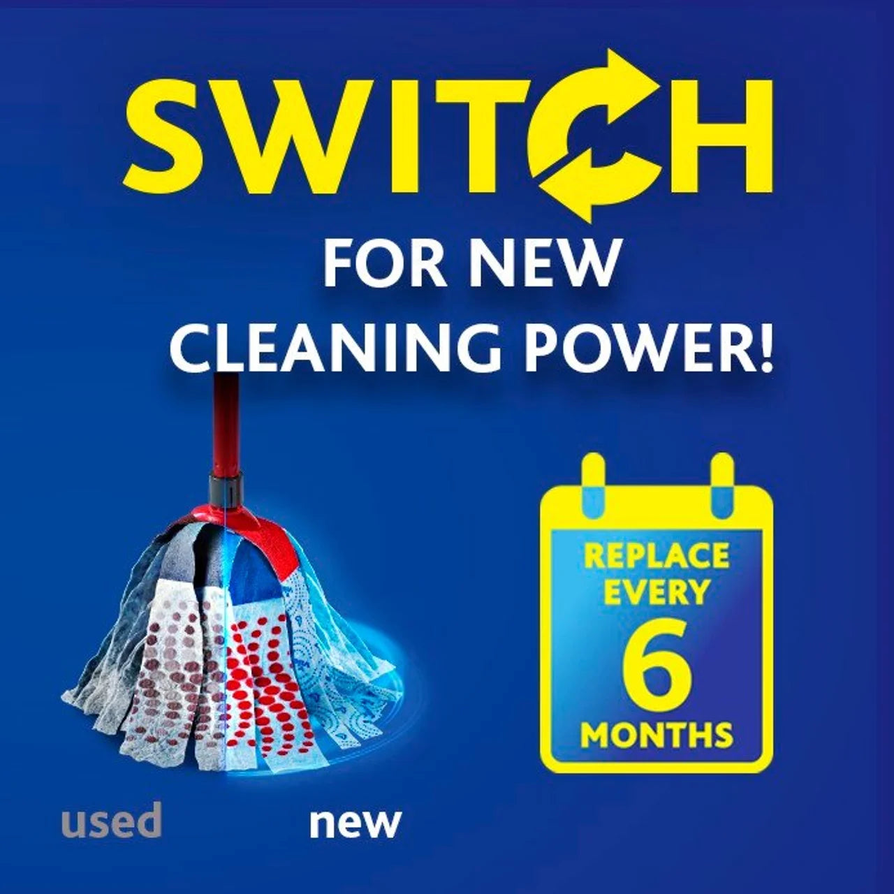 Vileda SuperMocio XL 3 Action Mop Refill