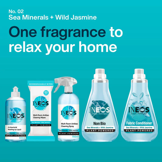 INEOS Fabric Conditioner Sea Minerals + Wild Jasmine 50 Washes 1000ml