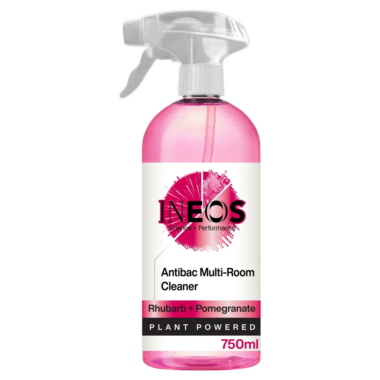 INEOS Antibac Multi-Room Spray Rhubarb + Pomegranate 750ml
