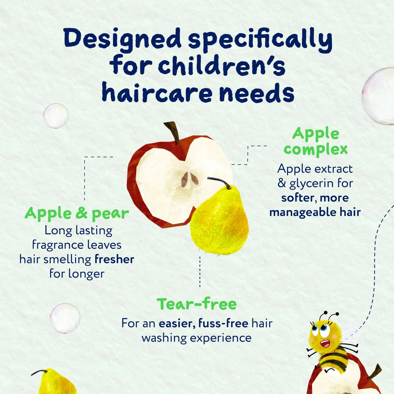 Childs Farm 2 in1 Shampoo & Conditioner Apple & Pear 250ml