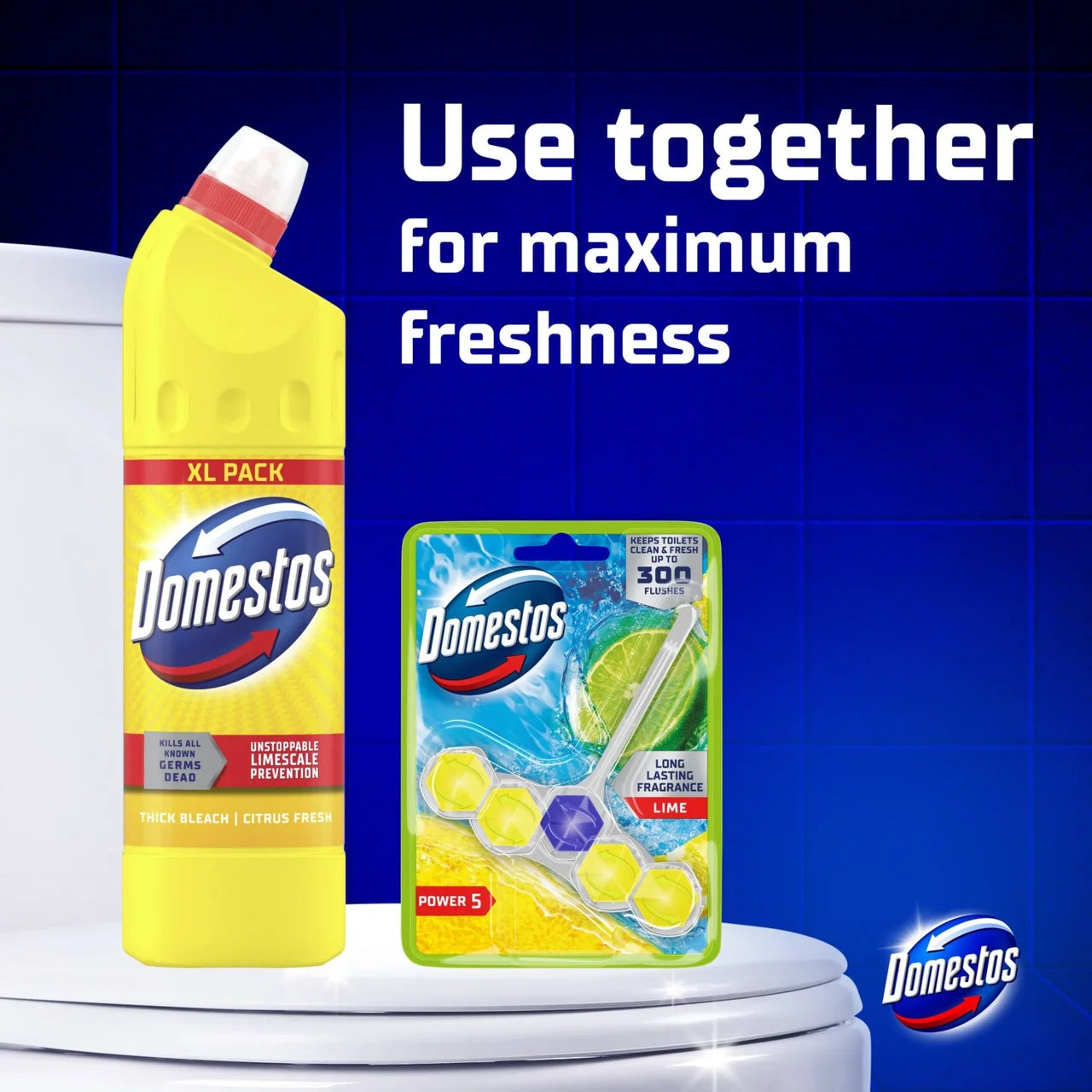 Domestos Thick Bleach Citrus 1.25L