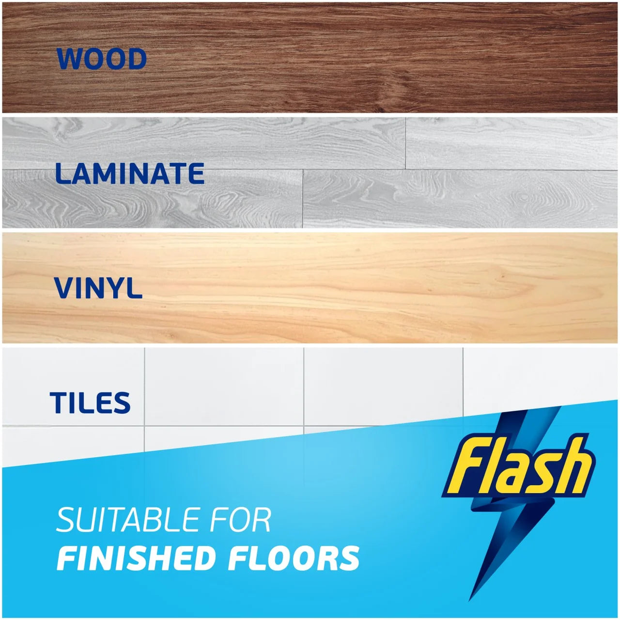 Flash Direct to Floor Cleaner Lemon 800ml