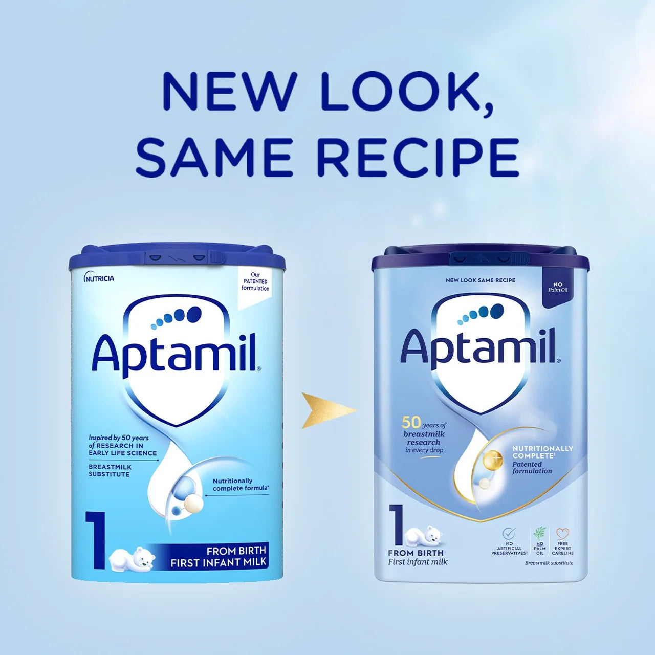 Aptamil 1 First Infant Baby Milk Formula Powder from Birth 800g