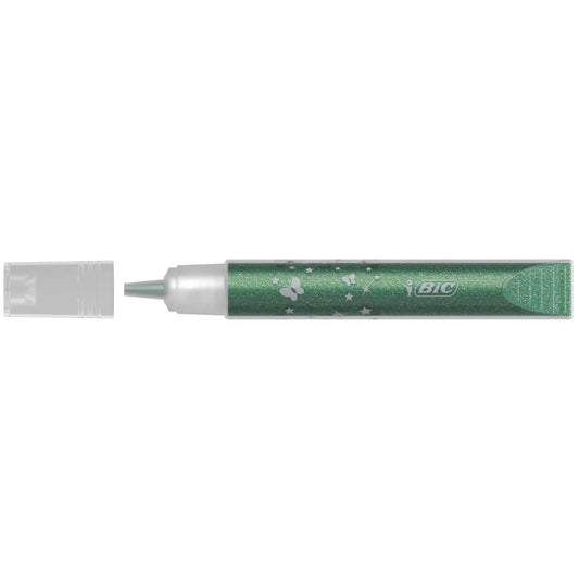 BIC Kids Metallic Glitter Glue Pack 6 per pack