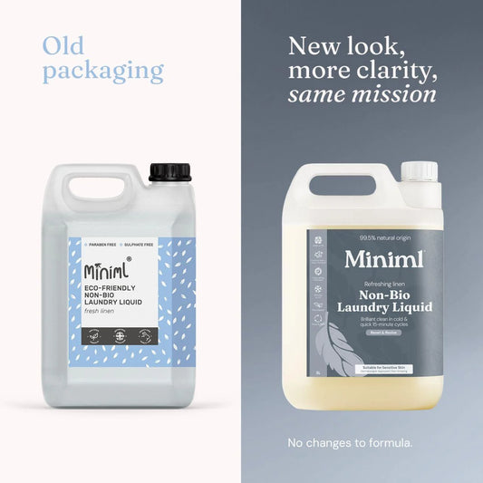 Miniml Laundry Liquid Fresh Linen 5L