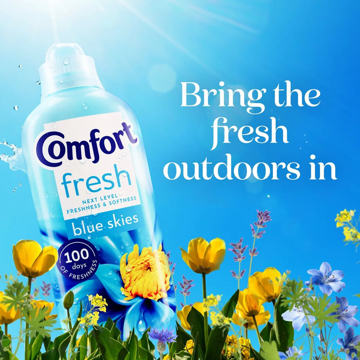 Comfort Fabric Conditioner Blue Skies 990ml