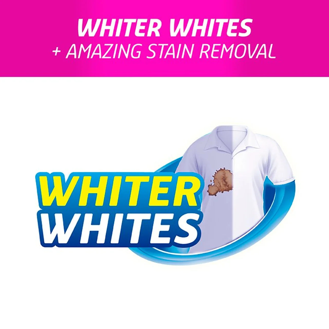 Vanish Oxi Action In-Wash Stain Remover Powder, Whites 1.5kg