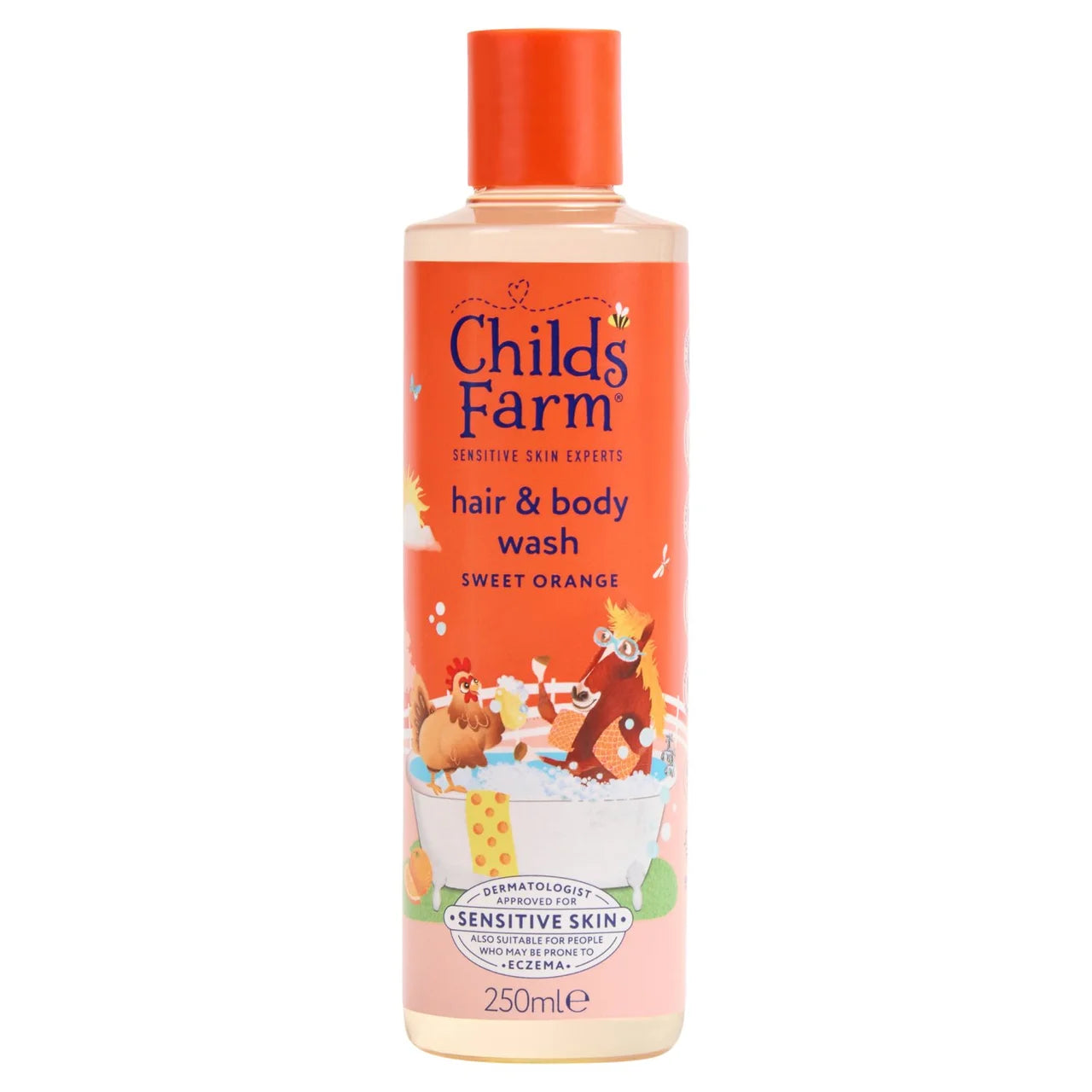 Childs Farm Hair & Body Wash, Sweet Orange 250ml