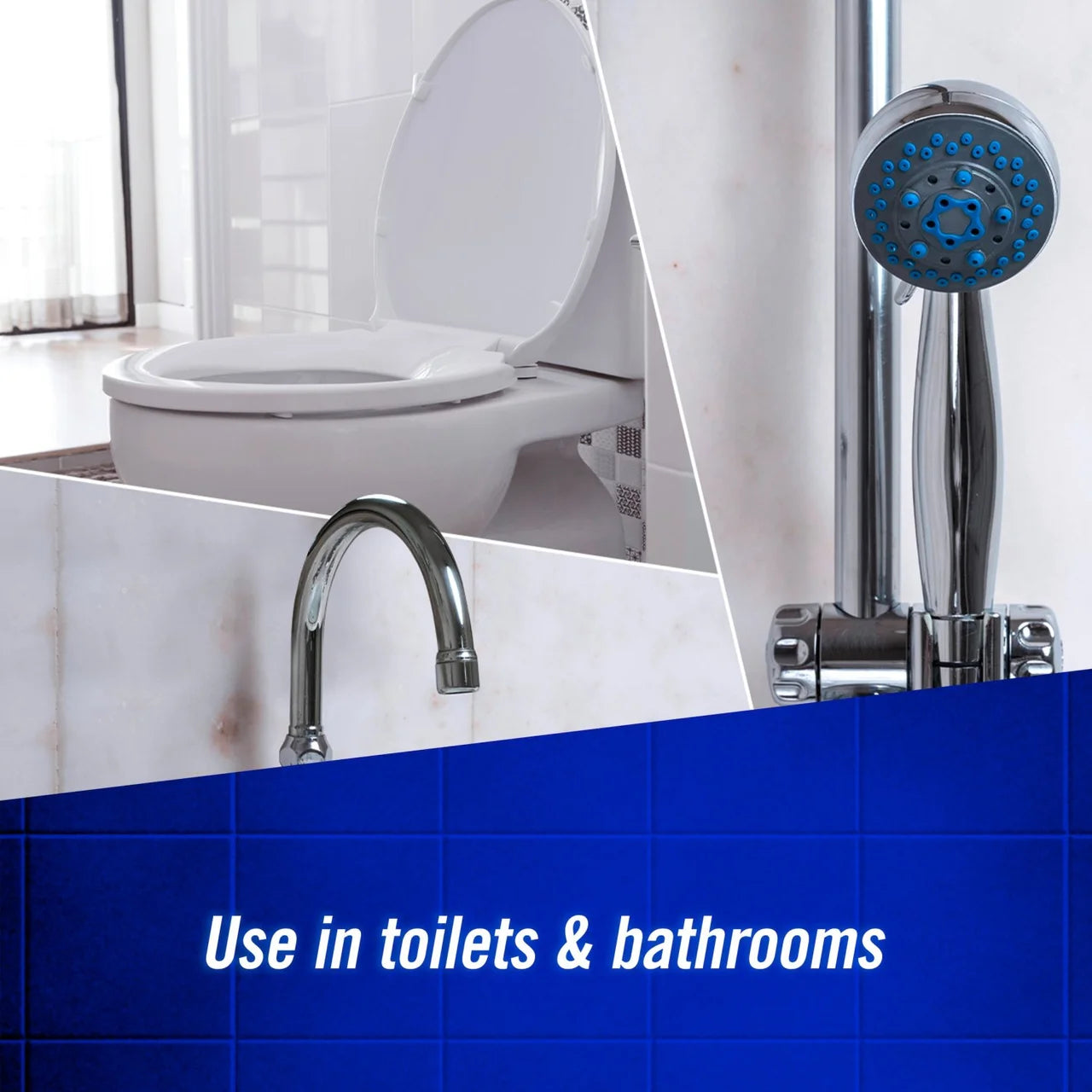 Domestos Bleach Foam Toilet and Bathroom Pine Fresh 450ml