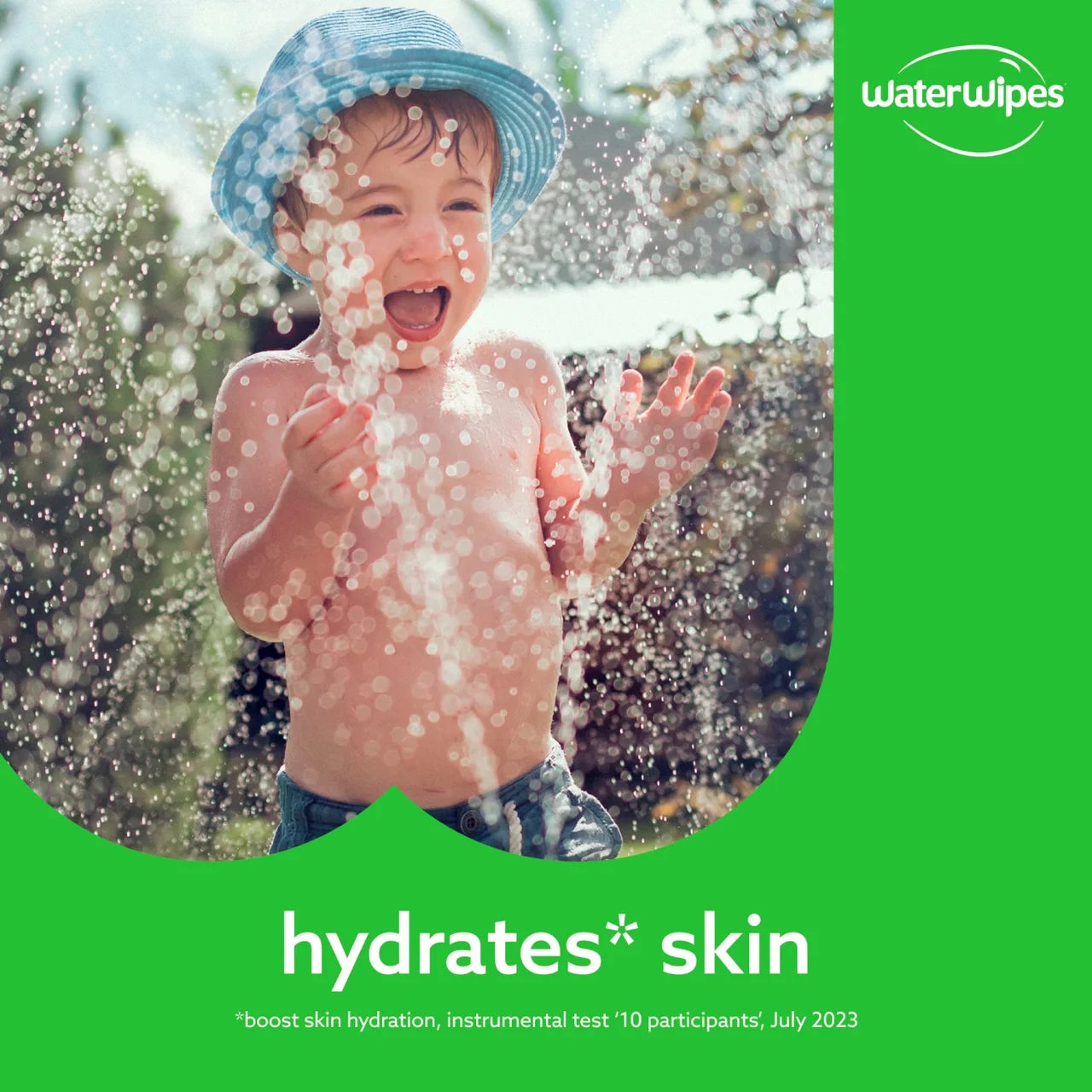 WaterWipes Hydrating Clean Baby Wipes 60 wipes