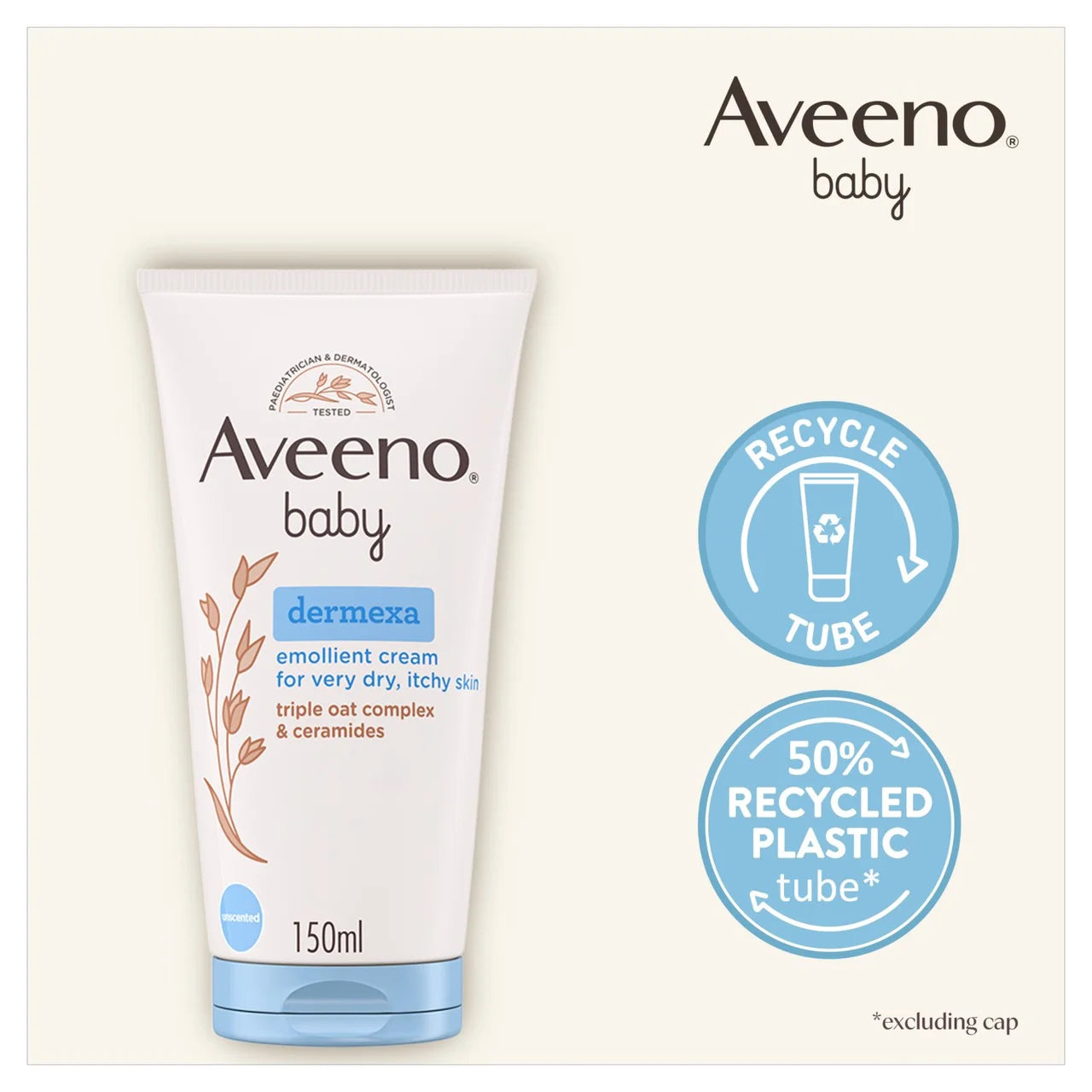 Aveeno Baby Dermexa Emollient Cream 150ml