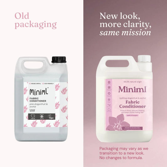Miniml Fabric Conditioner Pink Dragonfruit & Orchid Refill 5L