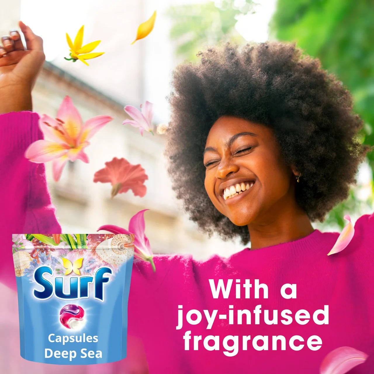 Surf Deep Sea 3 in 1 Laundry Washing Detergent Capsules, 51 Washes