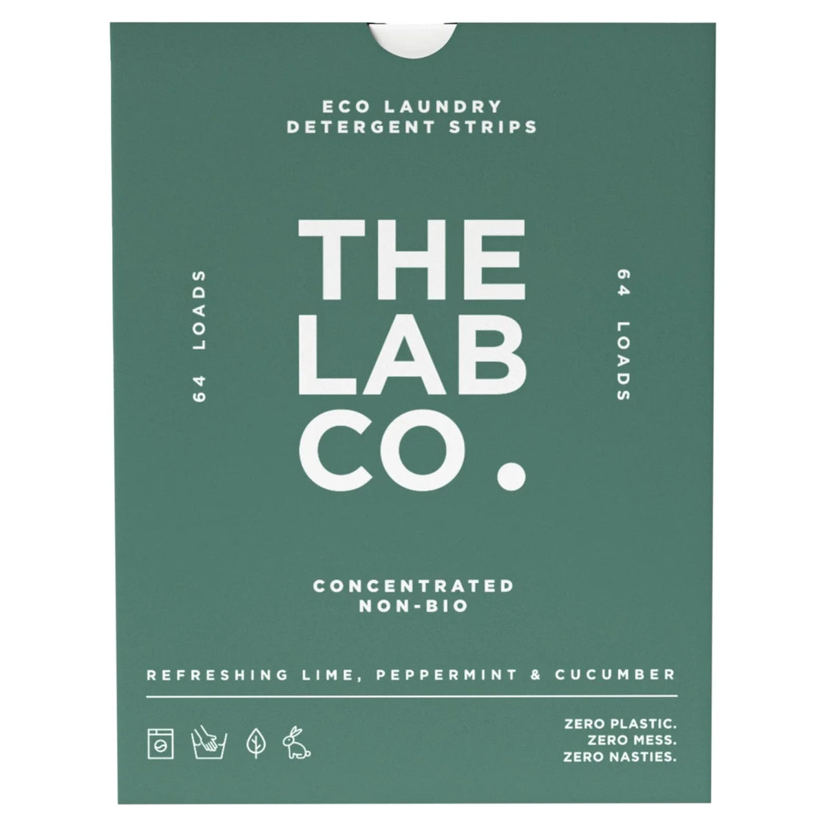 The Lab Co Laundry Detergent Strips Refreshing 64pk