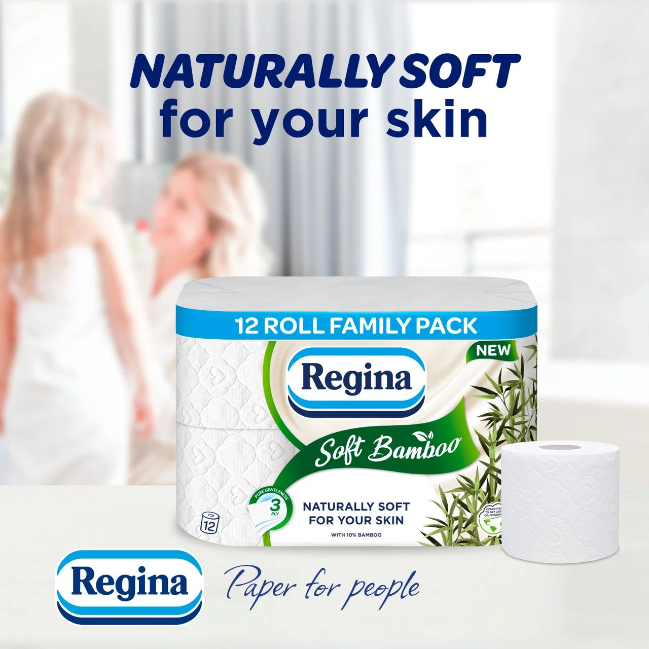 Regina Soft Bamboo Toilet Roll 12 Roll