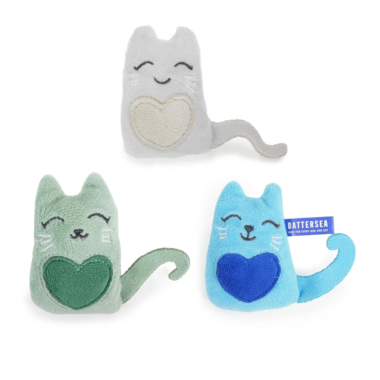 Battersea Catnip Cats 3 per pack