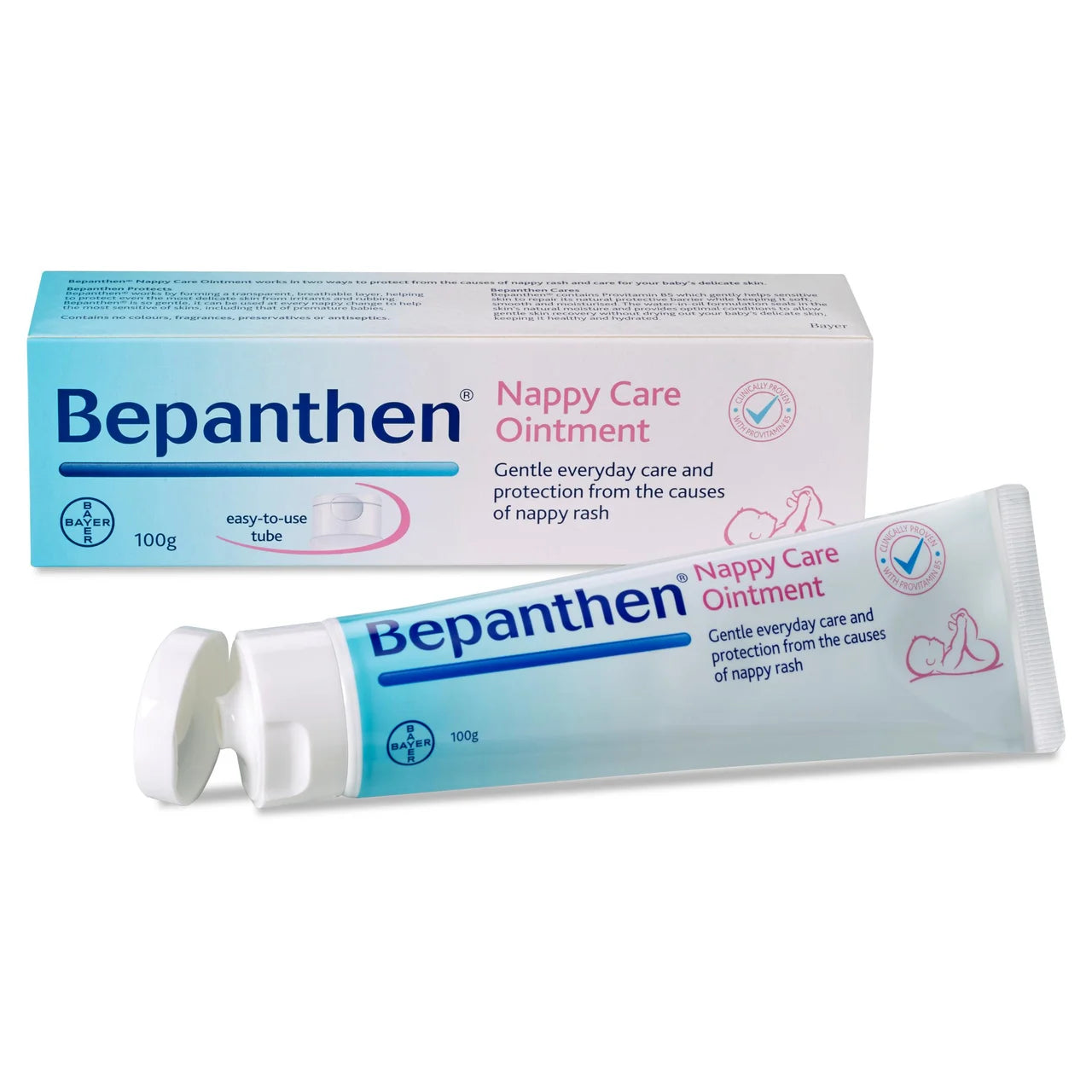 Bepanthen Nappy Rash Cream Ointment 100g