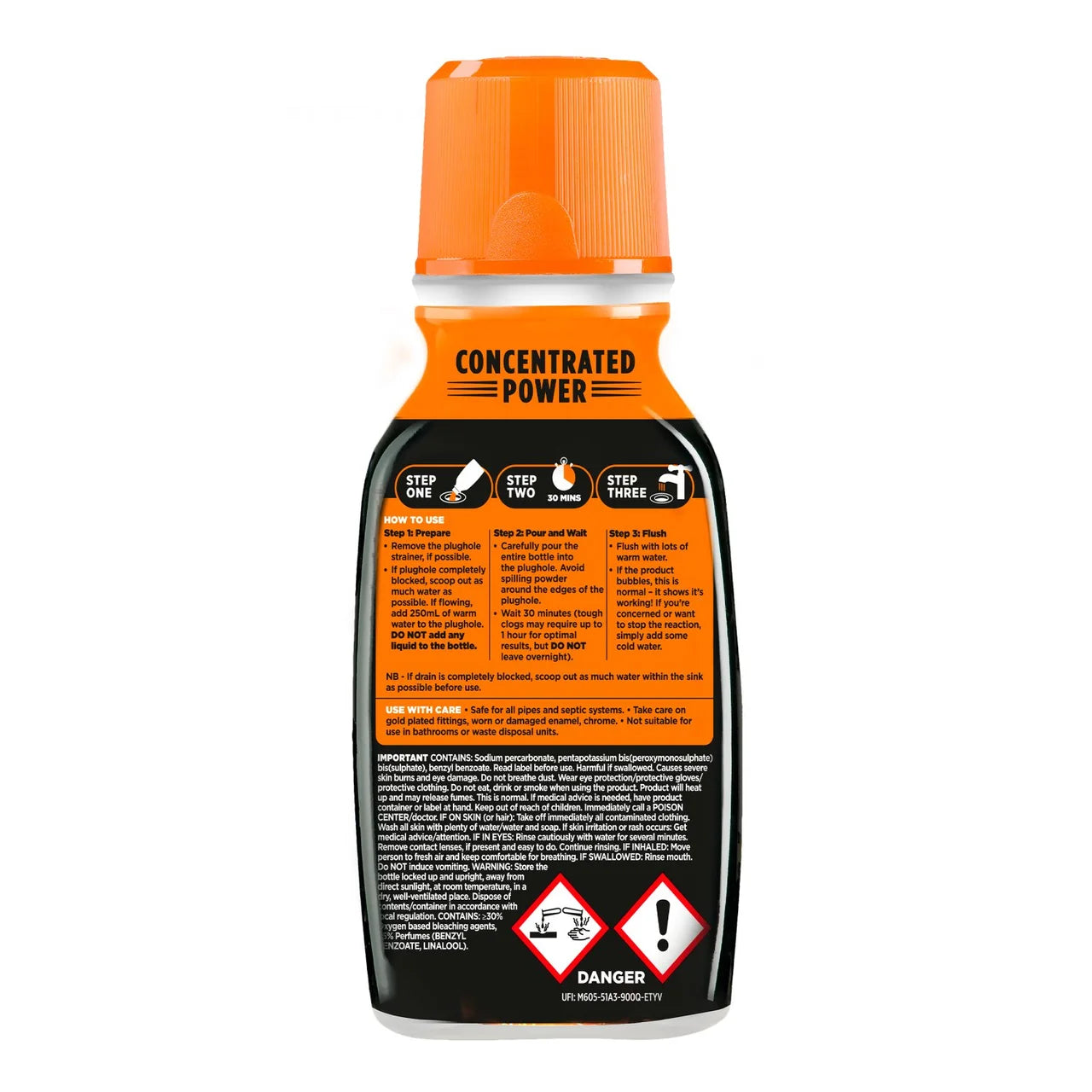 Buster Kitchen Drain Unblocker Mighty 1 Dose 150ml