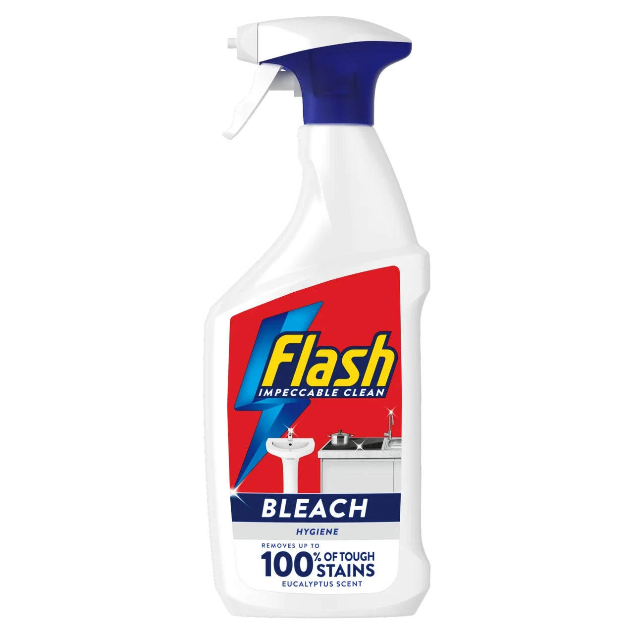 Flash Multipurpose Cleaning Spray With Bleach 800ml