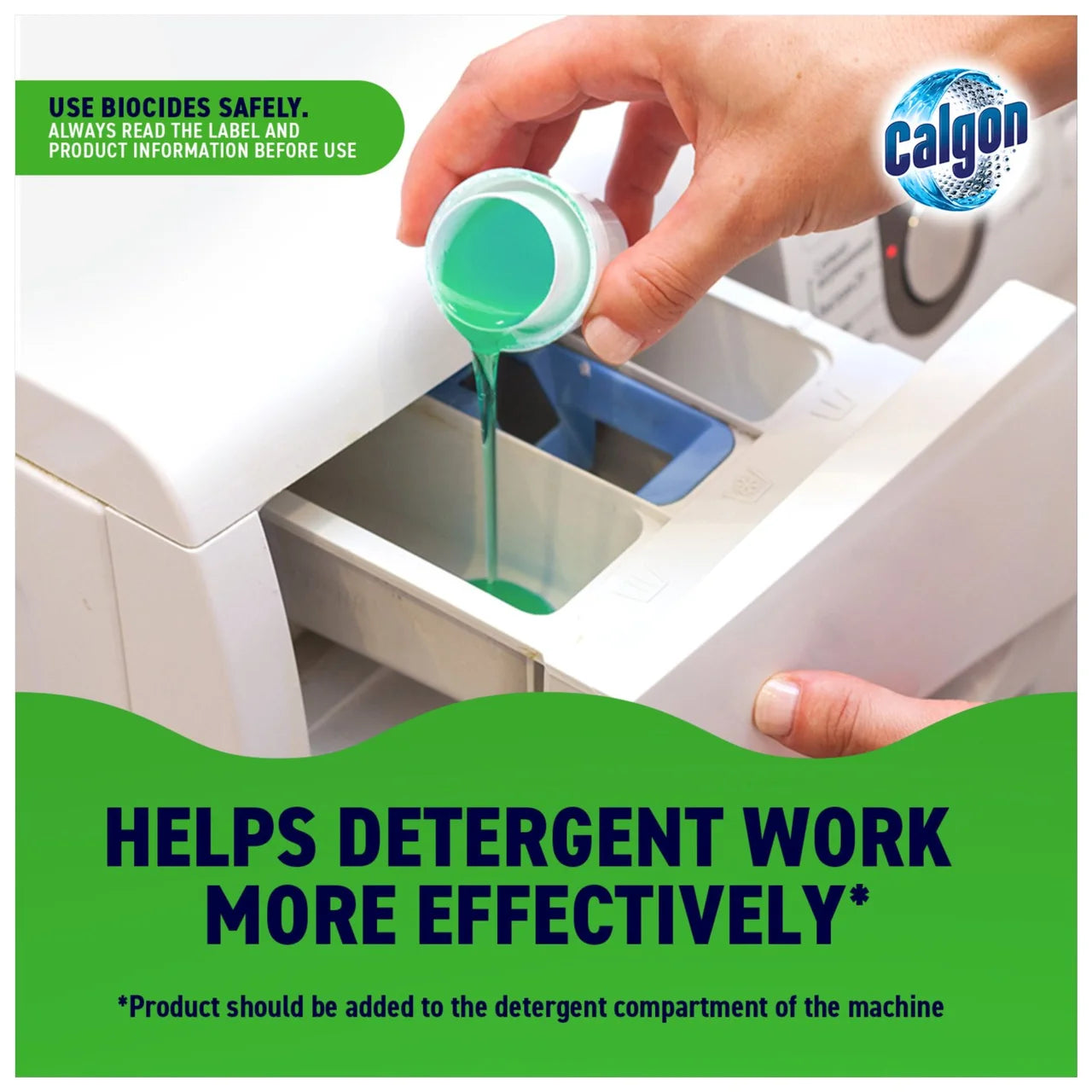 Calgon Antibacterial Washing Machine Water Softener Gel 750ml