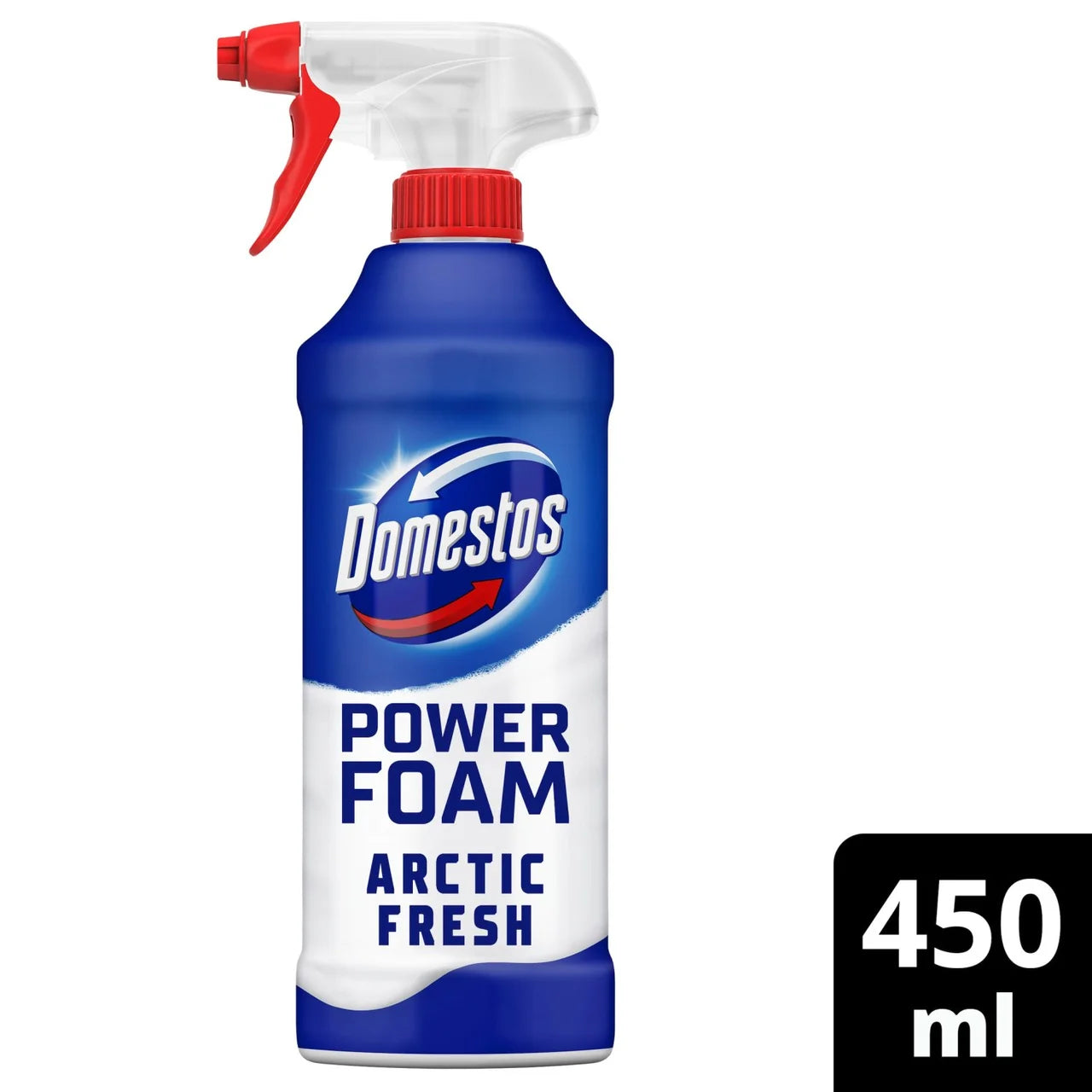 Domestos Power Foam Arctic Fresh Toilet Cleaner 450ml