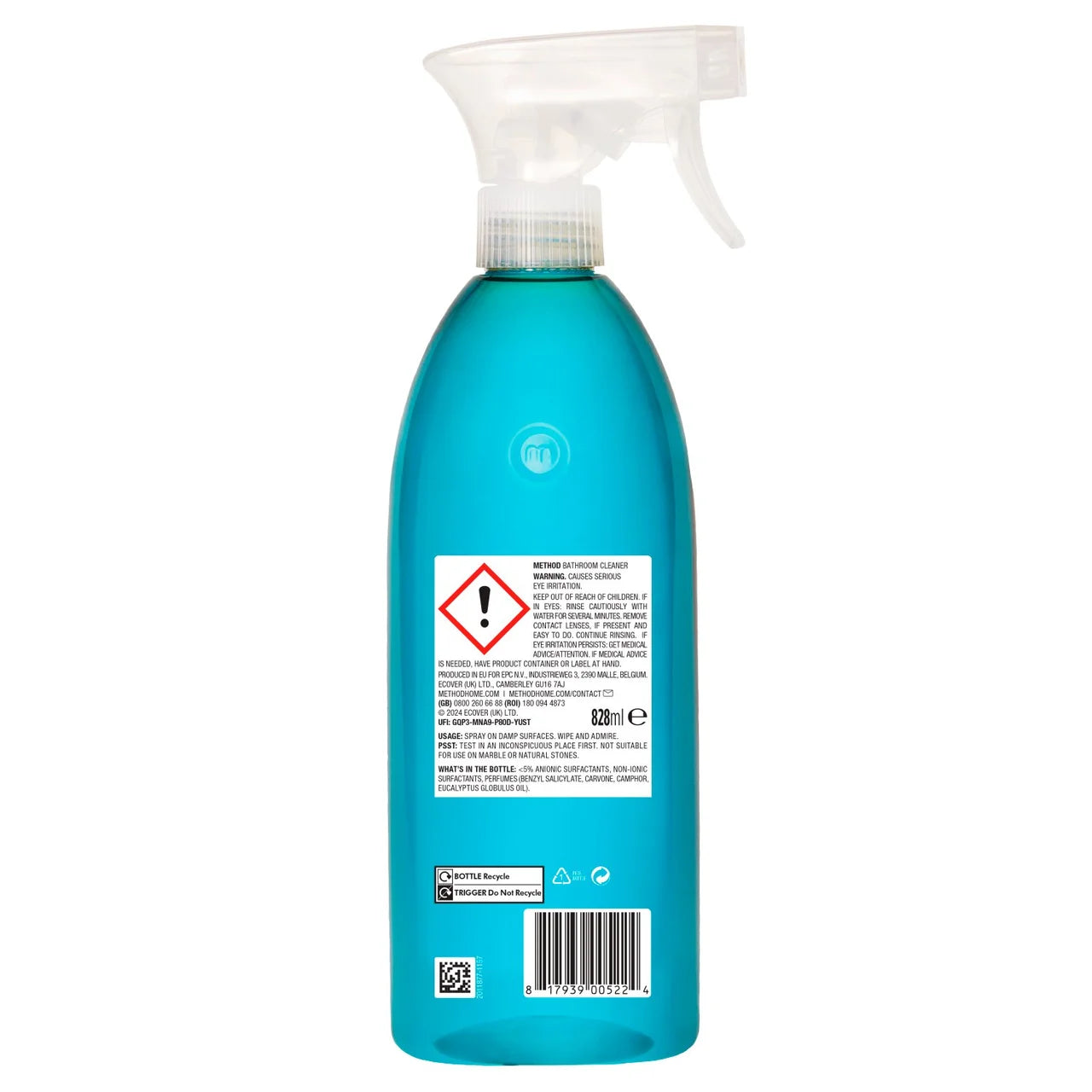 Method Bathroom Cleaner Spray 828ml