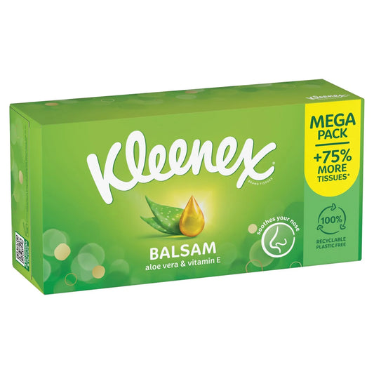 Kleenex Balsam MEGA Box 112 per pack