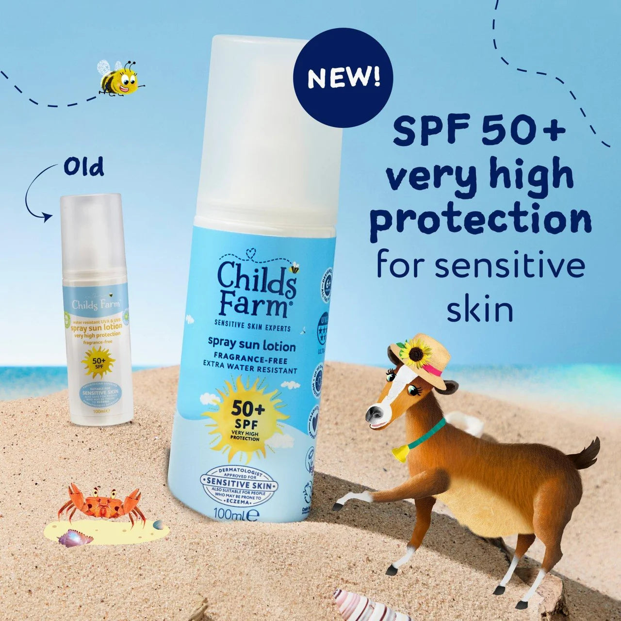 Childs Farm 50+SPF Sun Spray 100ml