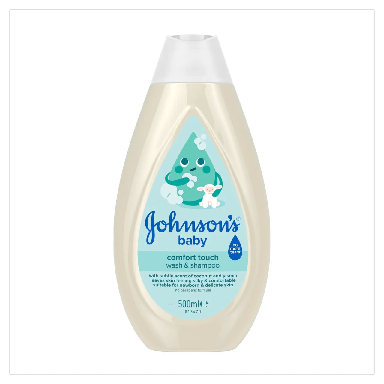 Johnson's Baby Comfort Touch Wash & Shampoo 500ml