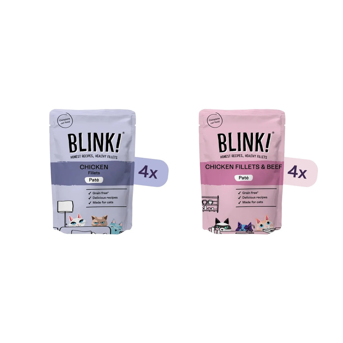 Blink Pate Selection Multi-Pack 8 x 85g