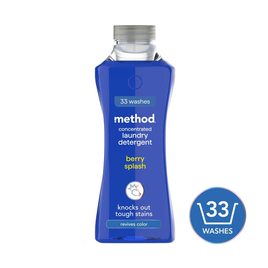 Method Concentrated Laundry Liquid Berry 990ml