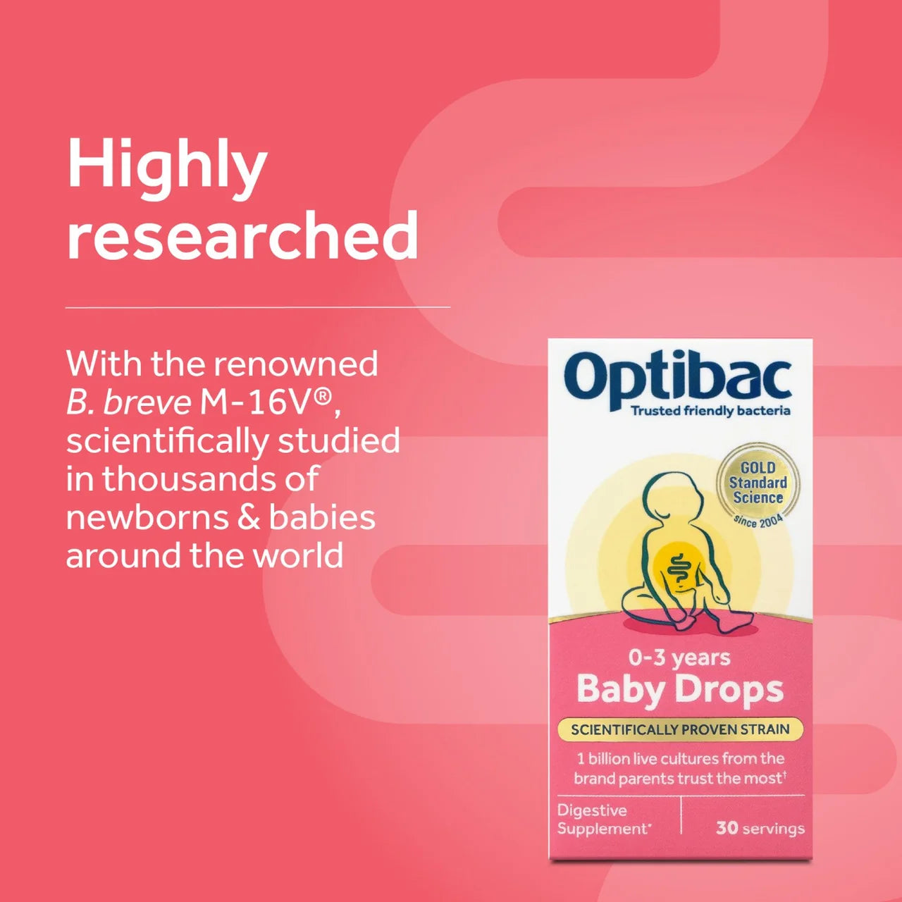 Optibac Probiotics Baby Drops - 30 Servings 10ml