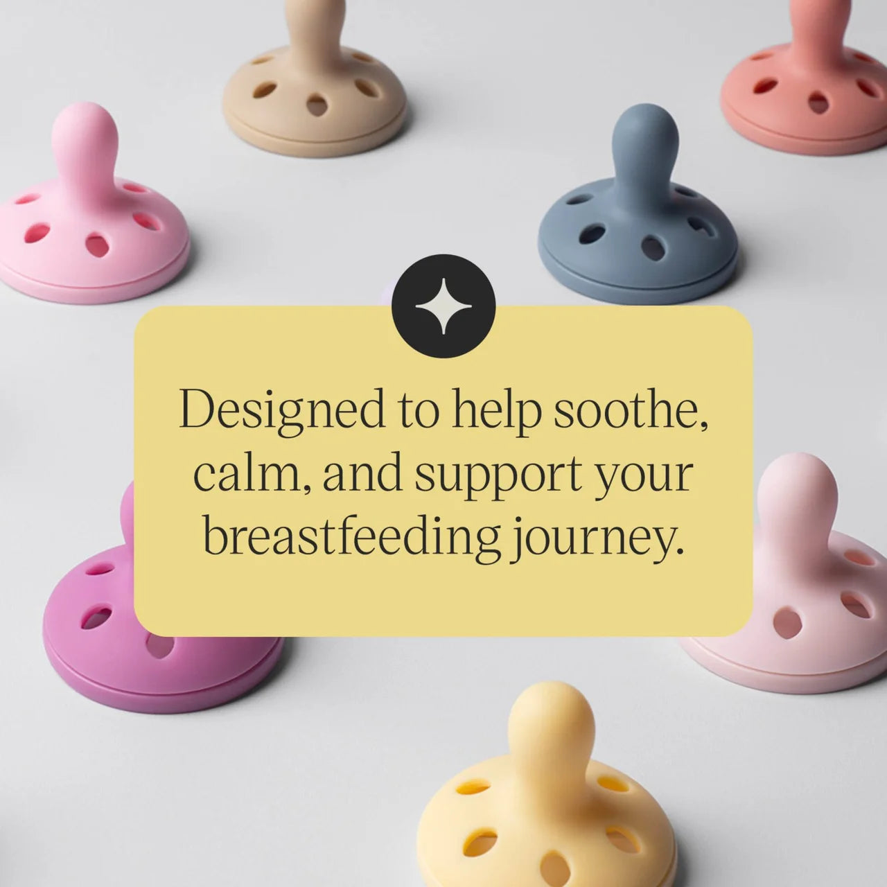 Tommee Tippee Breastlike Soothers 0-6m , 2 per pack