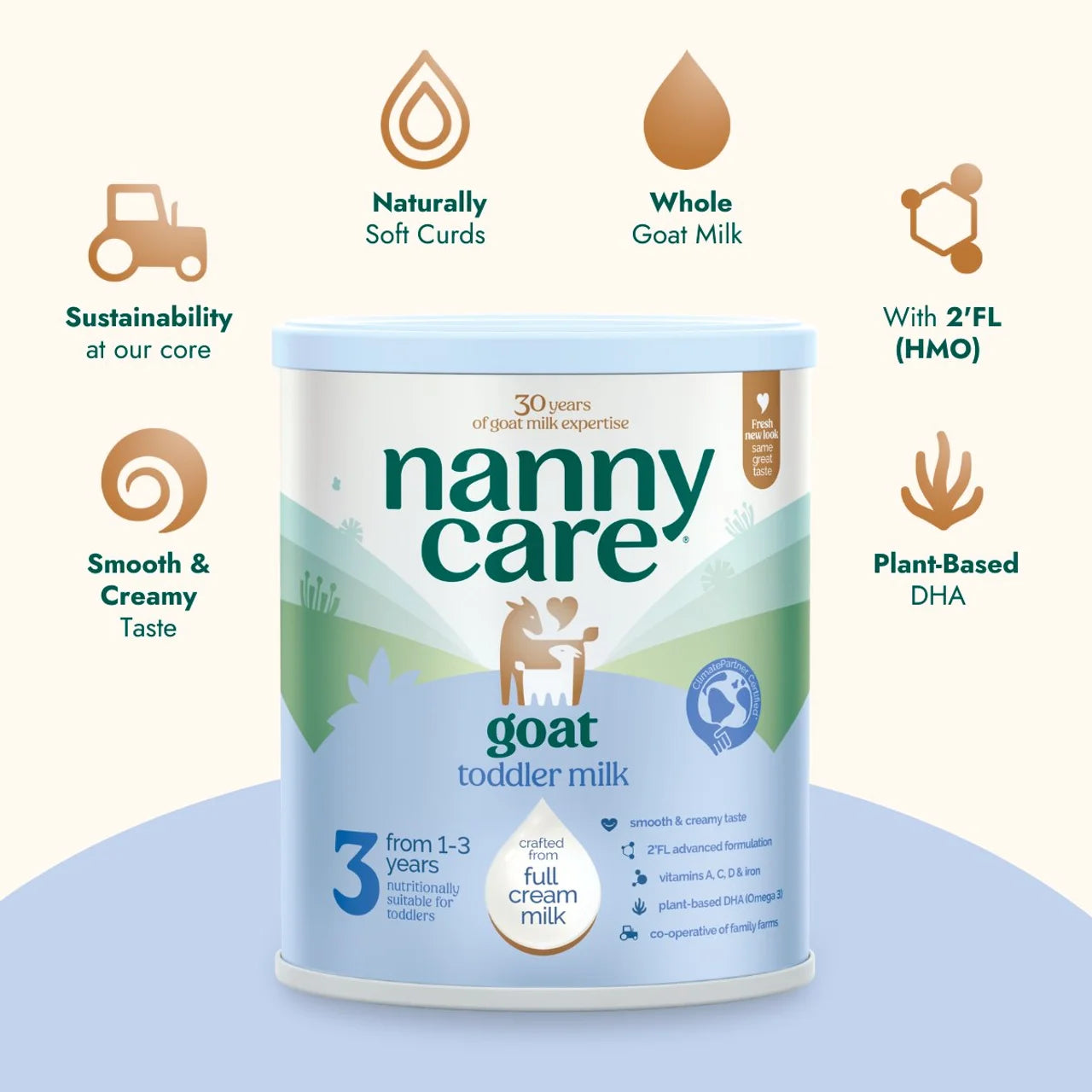 Nannycare Goat Stage 3 Toddler Milk Formula 800g