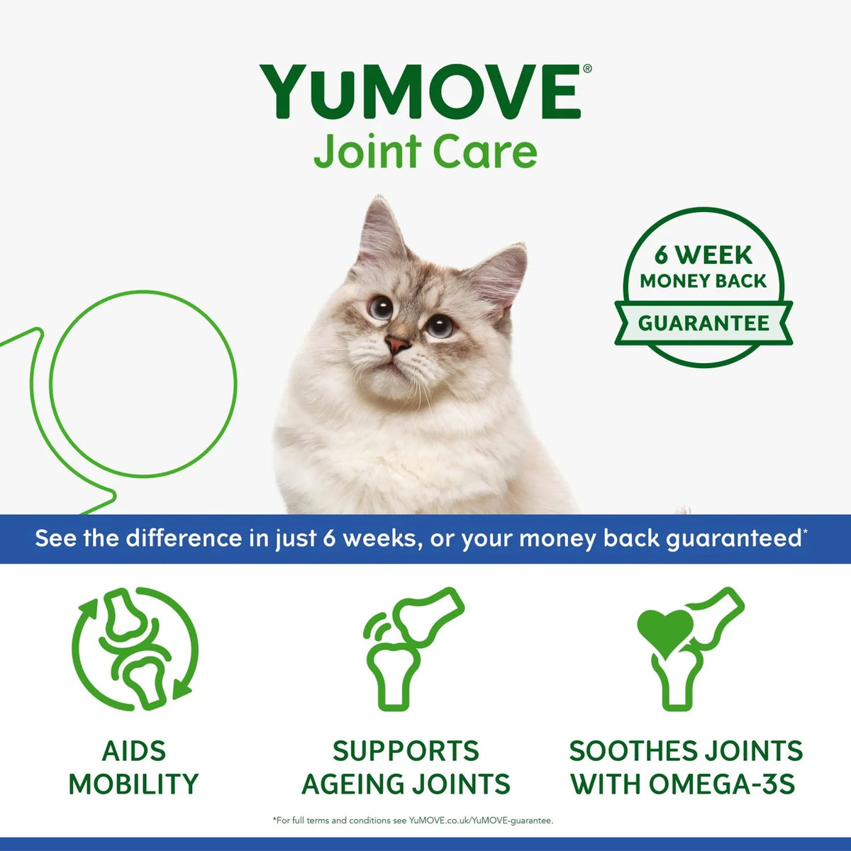 YuMOVE Joint Support Daily Bites for Senior Cats 30 per pack