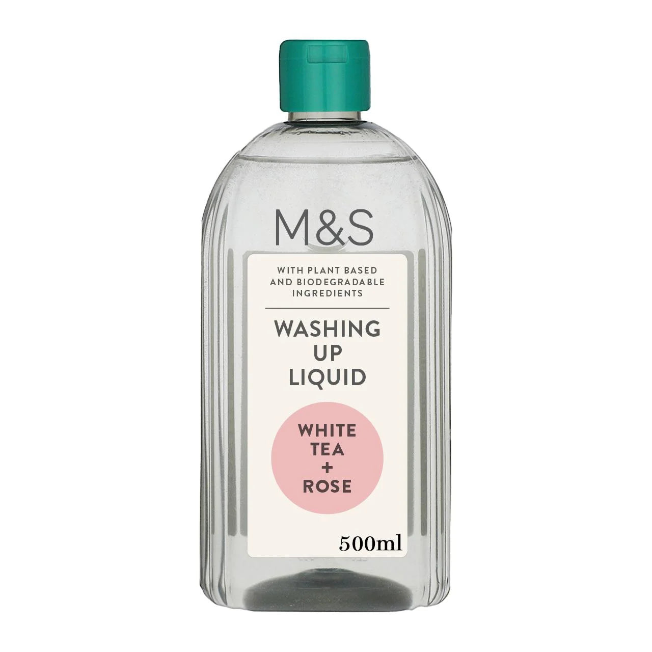 M&S White Tea & Rose Washing Up Liquid 500ml