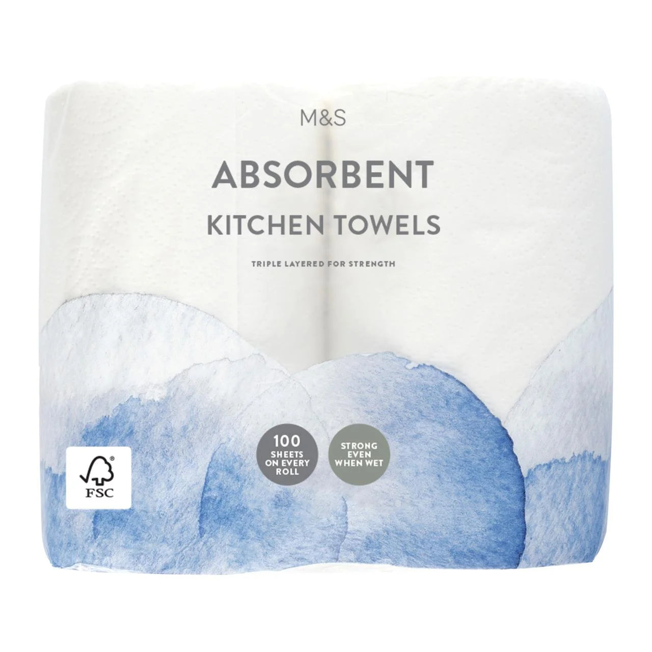 M&S Absorbent Kitchen Towels 2 per pack