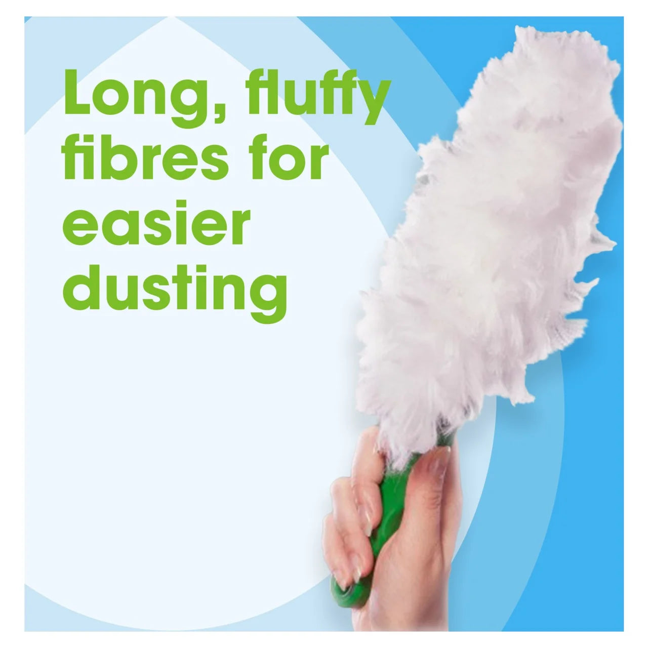 Pledge Dust It Fluffy Duster Starter Pack, 1 Handle & 2 Refills