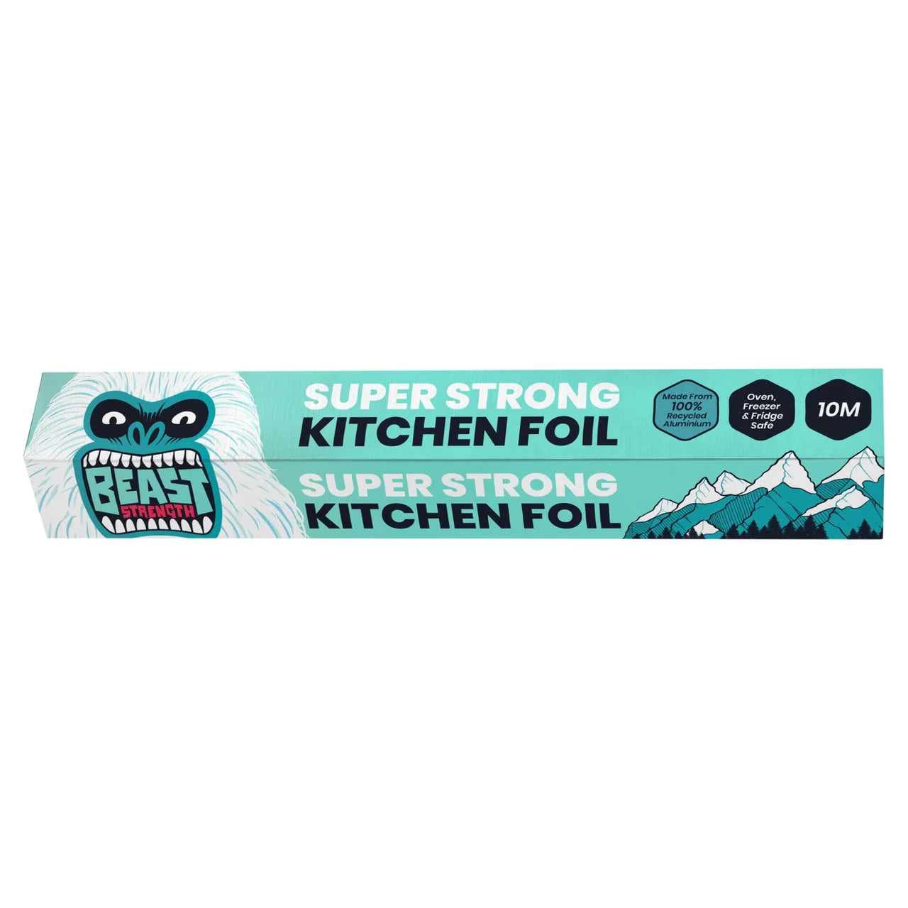 BEAST Super Strong Kitchen Foil Made From 100% Recycled Aluminium 10M