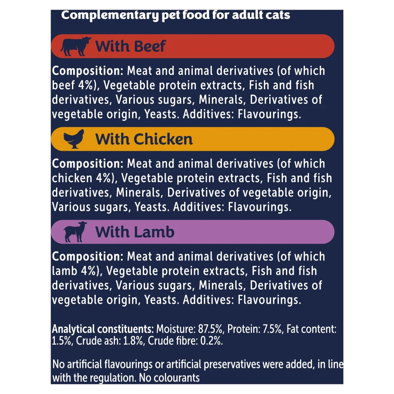 Felix Soup Tender Strips Farm Selection Wet Cat Food 6 x 48g