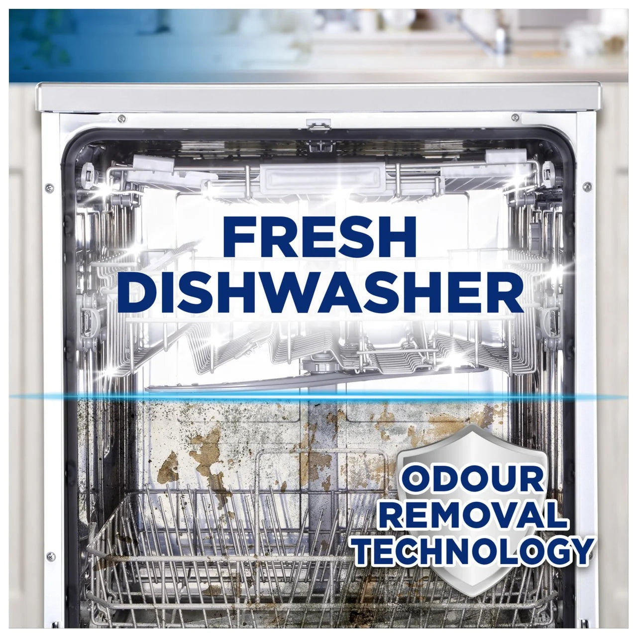 Finish Dishwasher Machine Cleaner Lemon Scent 2 x 250ml